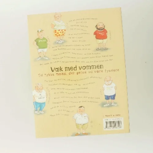 Væk med vommen : til tykke mænd, der gerne vil være tyndere af Jens Troense (Bog)