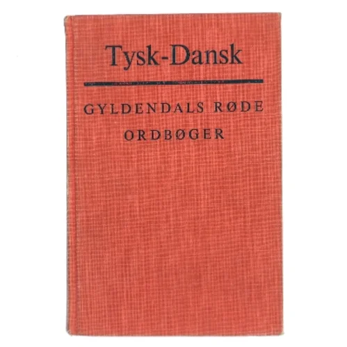 Tysk-Dansk af Ukendt (Bog)