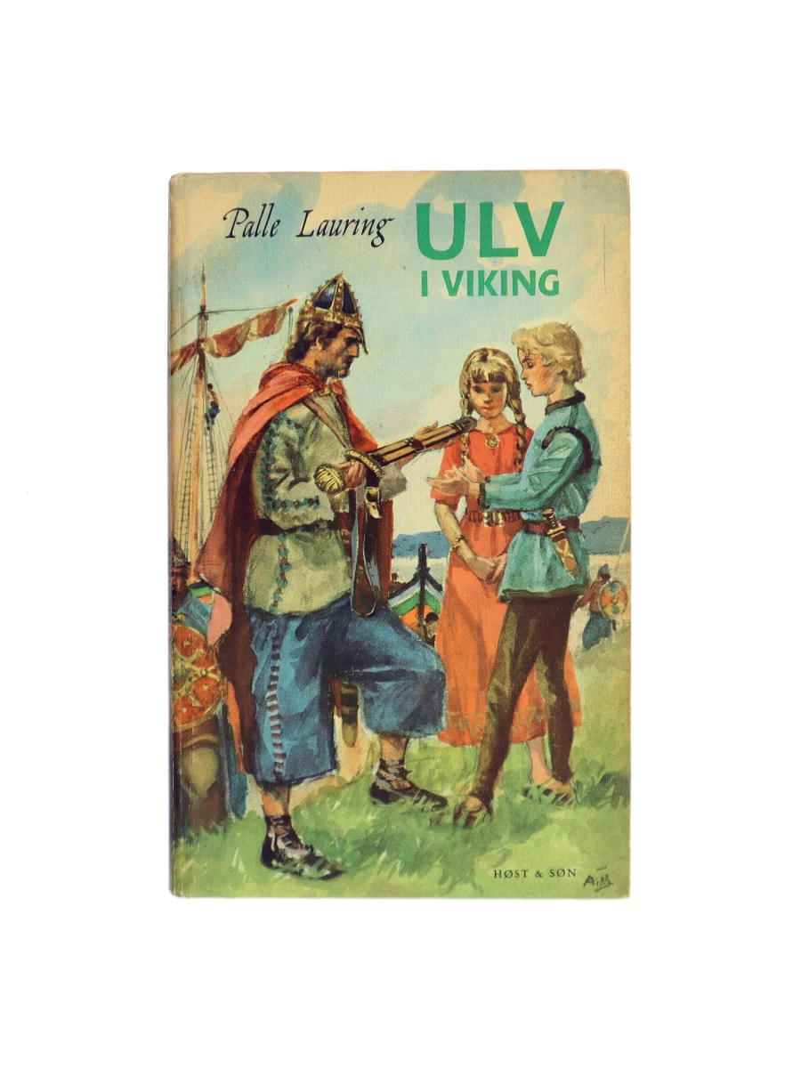 Forsiden af Ulv i viking af Palle Lauring
