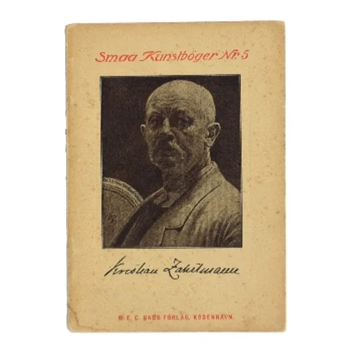 Smaa Kunstbøger Nr. 5 – Kristian Zahrtmann af Kunstbøgeredaktion, sandsynligvis udgivet af G.E.C. Gads Forlag (Bog)