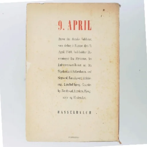 9. april (Bog)