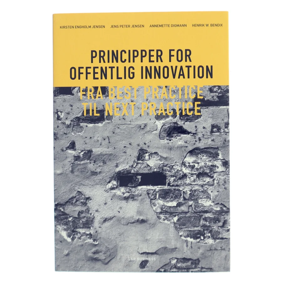 Principper for offentlig innovation : fra best practice til next practice af Kirsten Engholm Jensen (Bog)