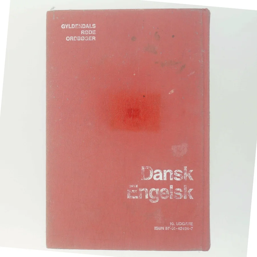 Gyldendals røde ordbøger: Dansk-Engelsk (Bog)