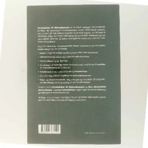 Introduktion til mikroøkonomi af Erik Gaden (Bog)