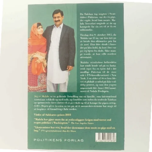 Jeg er Malala af malala Yousafzai (Bog)