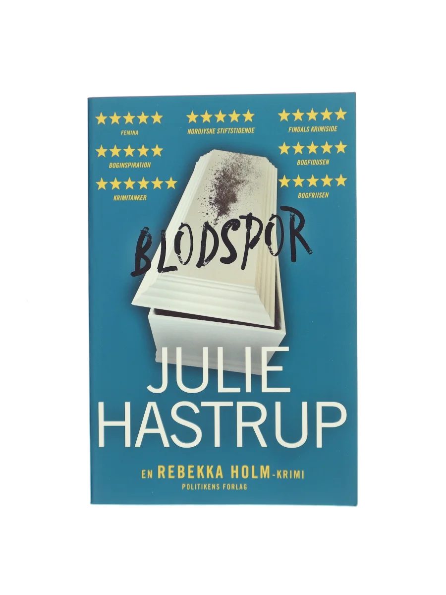 Forsiden af Blodspor af Julie Hastrup