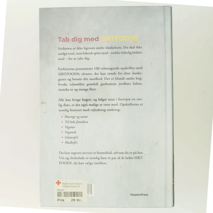Slank med SIRTFOODS (Bog)