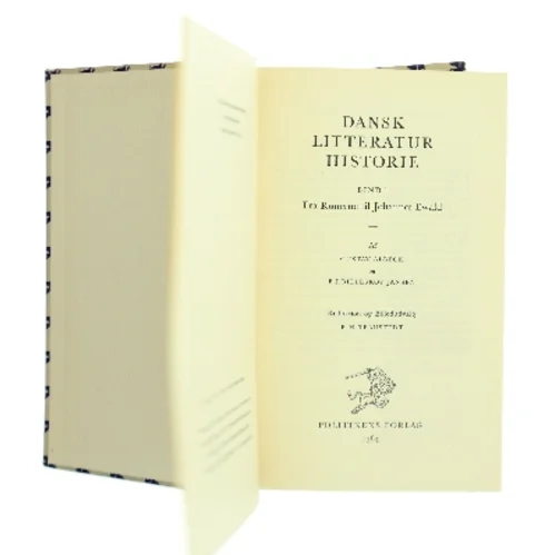 Dansk litteratur historie. Bind 1: Fra Runerne til Johannes Ewald (Bog)