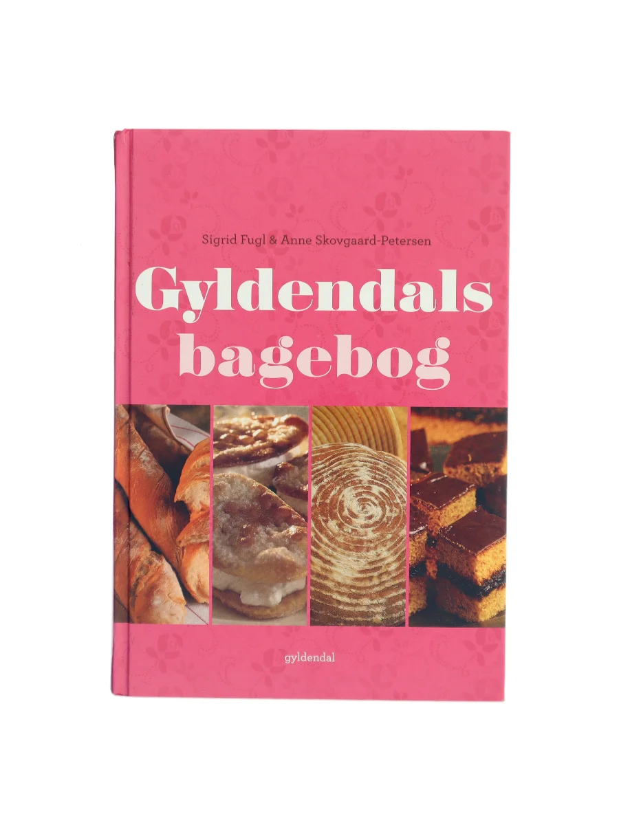 Forsiden af Gyldendals bagebog