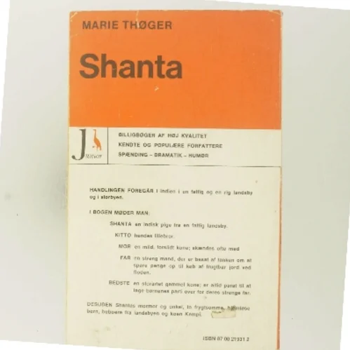 Shanta af Marie Thøger (Bog)
