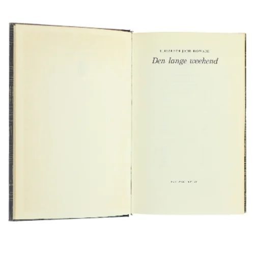 Den lange weekend af Elizabeth Jane Howard (Bog)