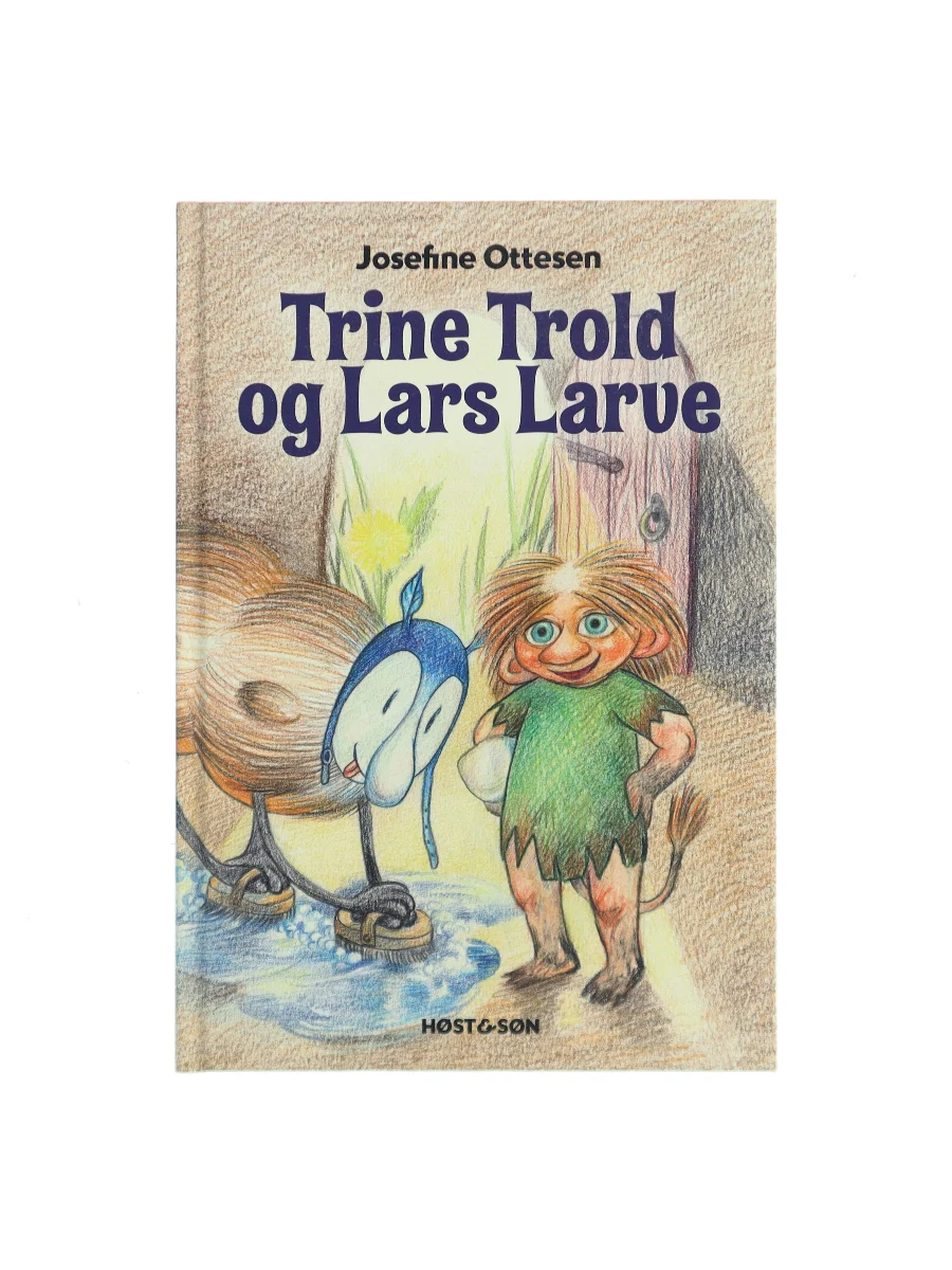 Forsiden af Trine Trold og Lars Larve af Josefine Ottesen