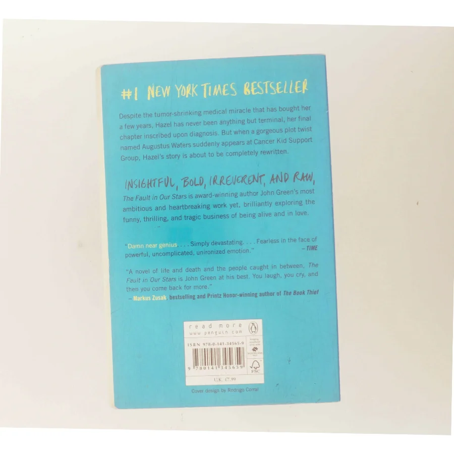 The fault in our stars af John Green (f. 1977) (Bog)