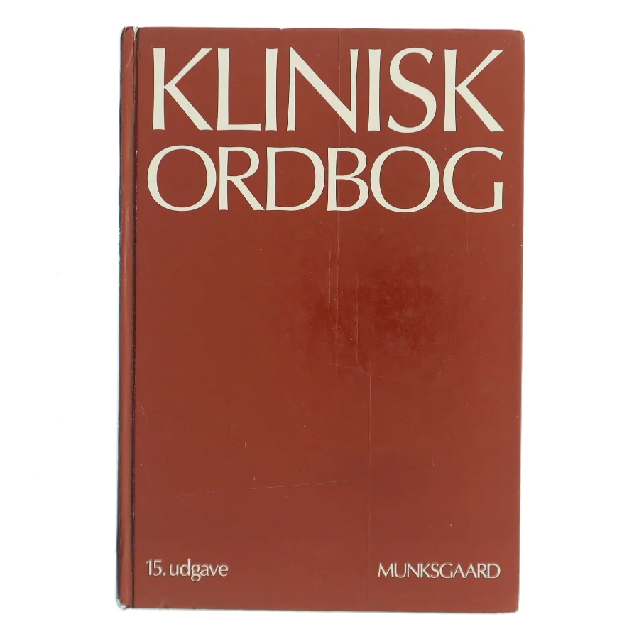 Klinisk ordbog af Niels Holm-Nielsen (Bog)