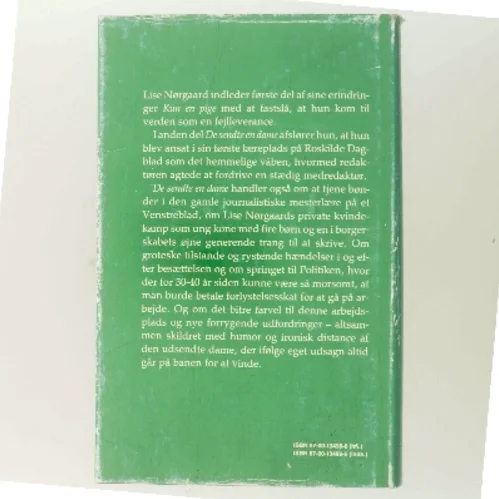 De sendte en dame af Lise Nørgaard (Bog)