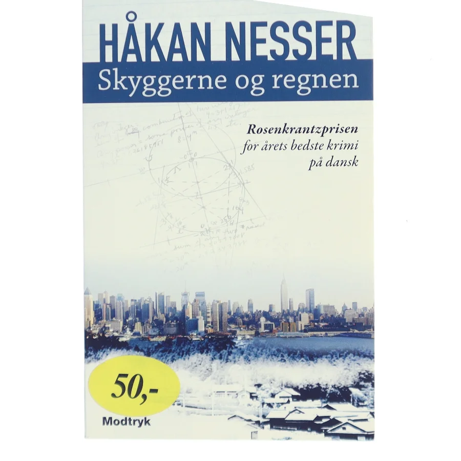 Skyggerne og regnen af Håkan Nesser (Bog)