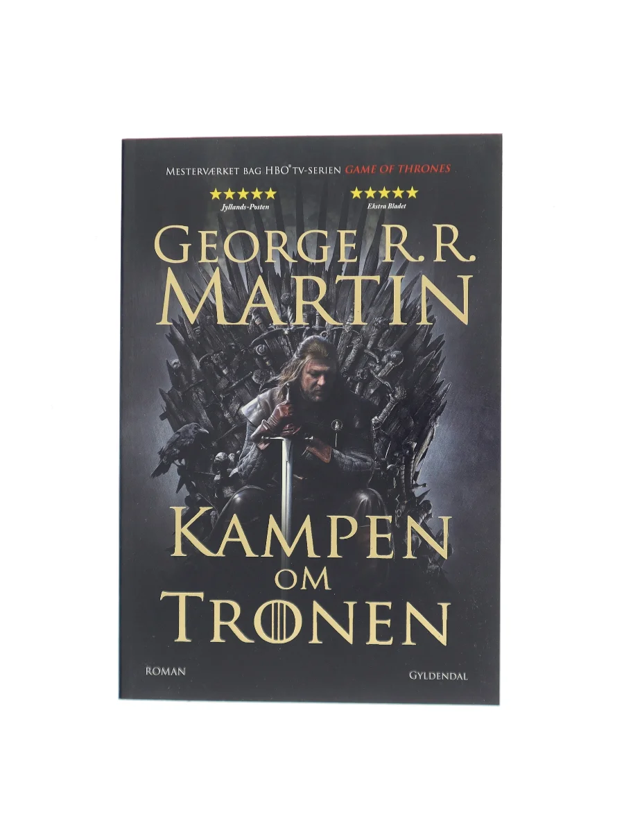 Forsiden af Kampen om tronen .bind 1 af George R. R. Martin