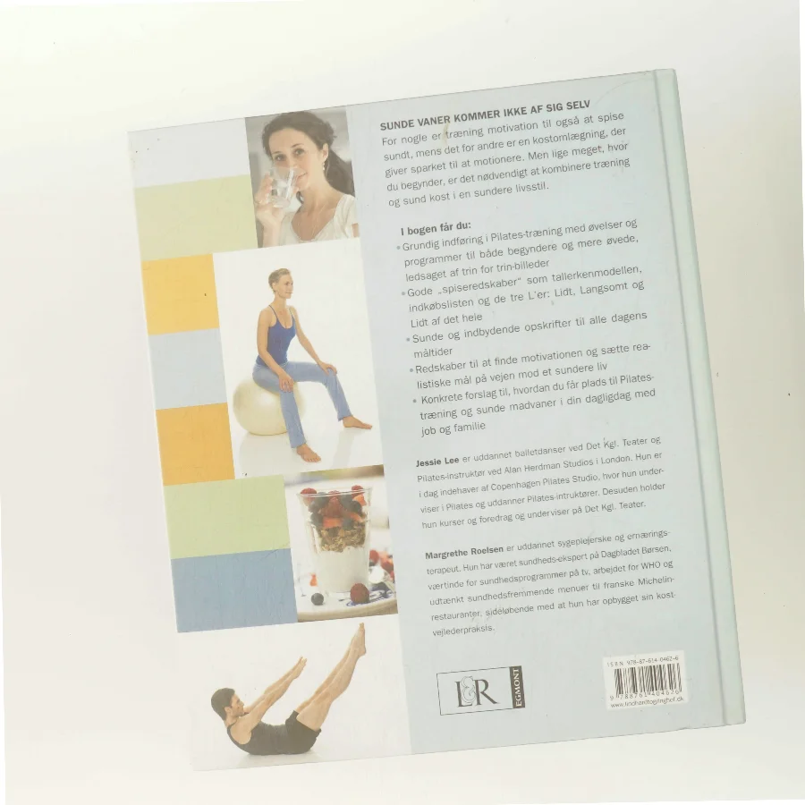 Sunde vaner hele livet med pilates og sund kost (Bog)