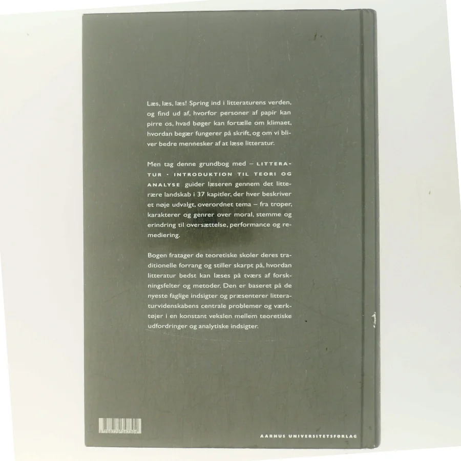 Litteratur : introduktion til teori og analyse (Bog)