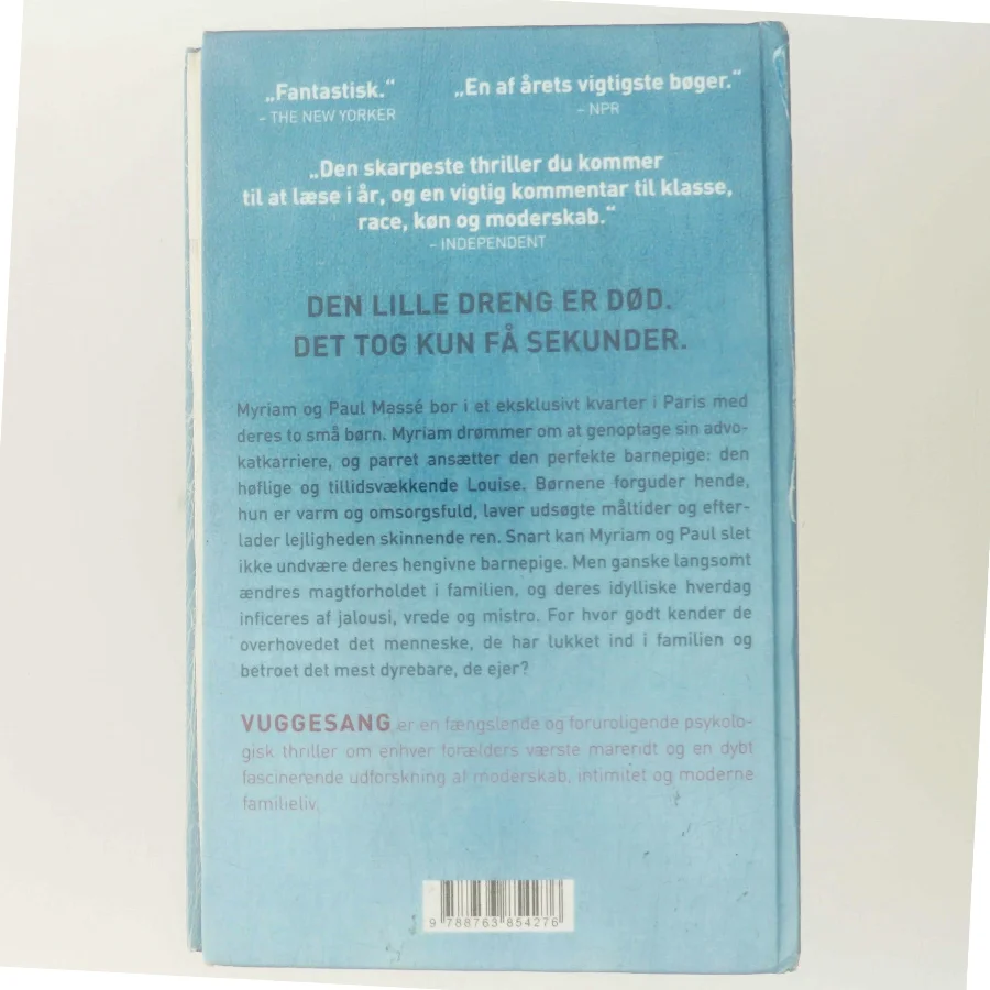 Vuggesang : roman af Leïla Slimani (f. 1981) (Bog)