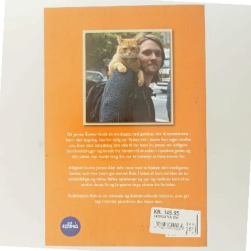Gadekatten Bob : hvordan en gademusiker og en hjemløs kat sammen fik en ny chance i livet af James Bowen (f. 1979) (Bog)