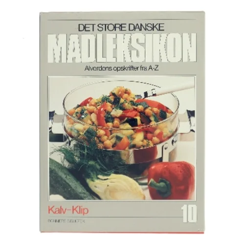 Det store danske madleksikon 10: Kalv-Klip af Bonniers Bibliotek (Bog)
