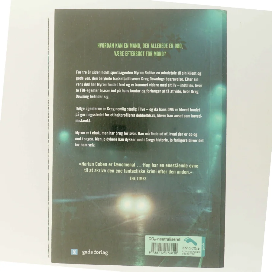 Gengangeren : krimi af Harlan Coben (Bog)