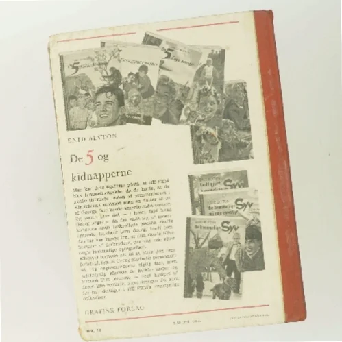 De 5 og kidnapperne af Enid Blyton (Bog)