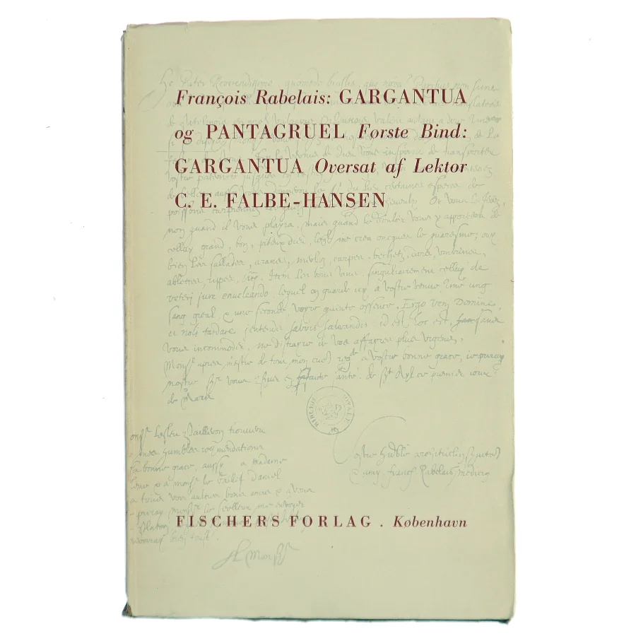Gargantua og Pantagruel. Første bind: Gargantua af François Rabelais (Bog)
