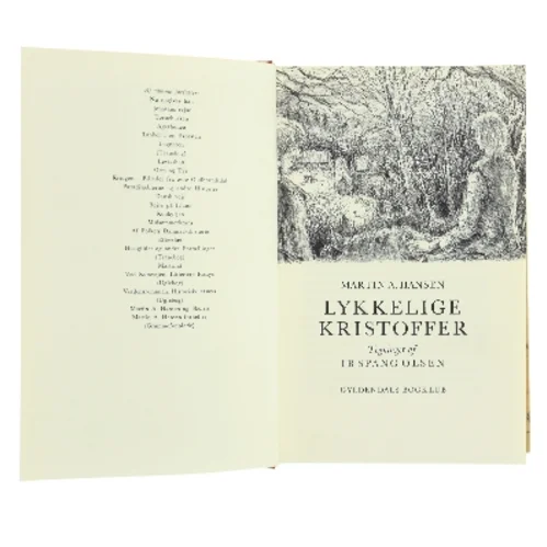 Lykkelige Kristoffer af Martin A. Hansen (Bog)