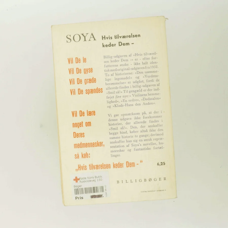Hvis tilværelsen keder Dem... af Soya (Bog)