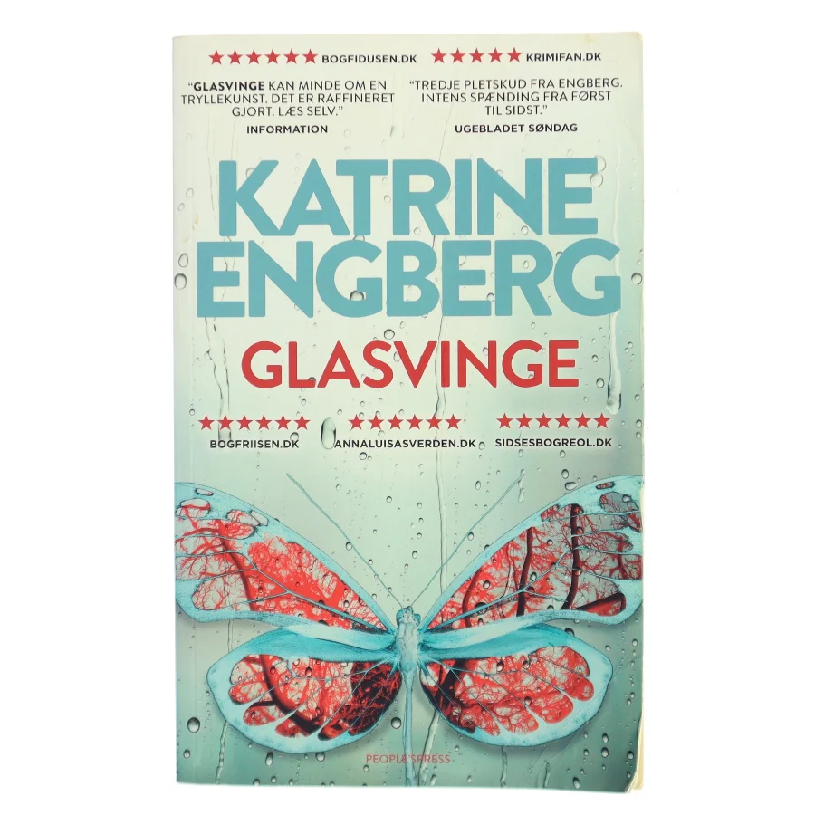Glasvinge : kriminalroman af Katrine Engberg (Bog)