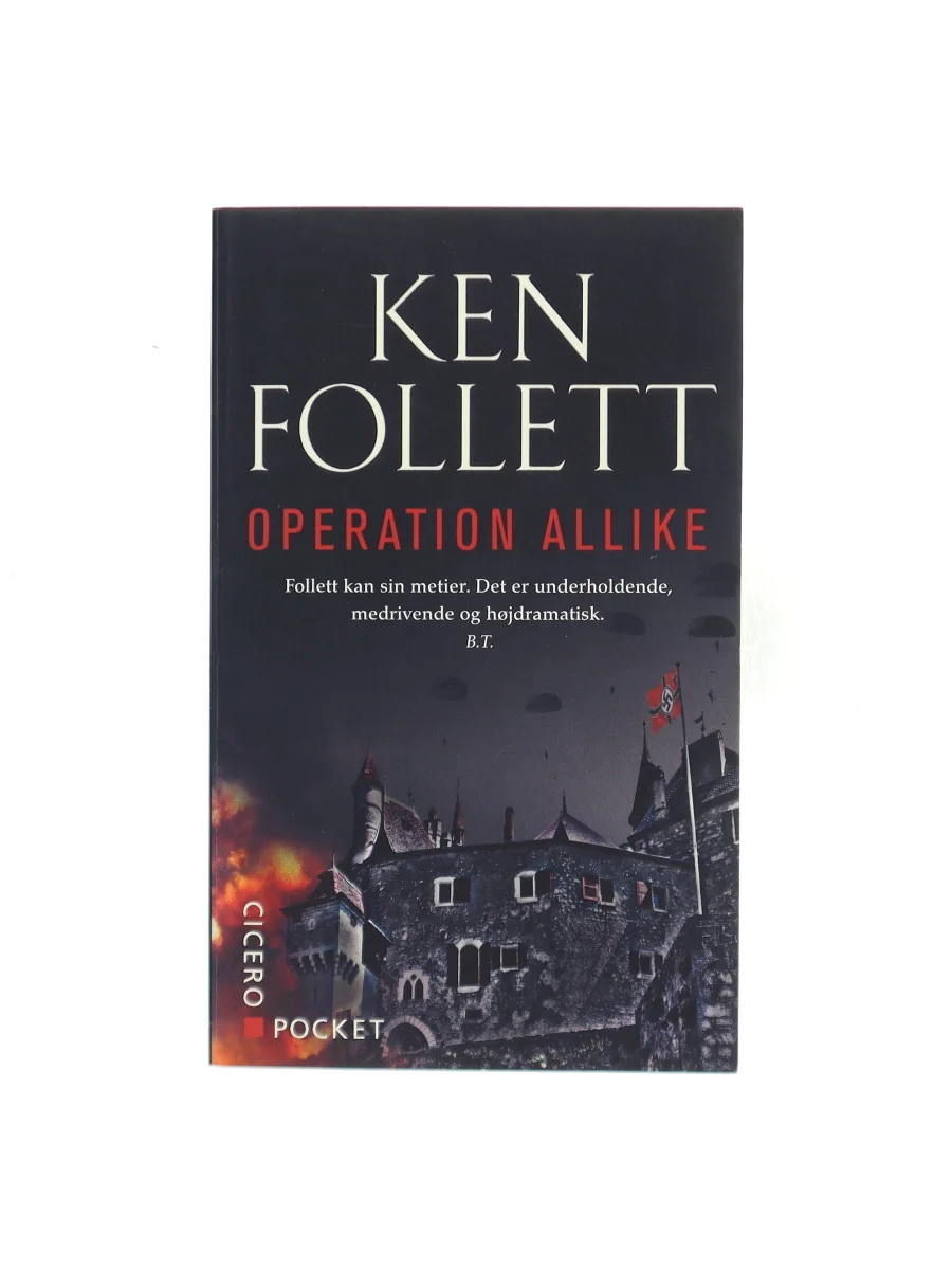 Forsiden af Operation Allike (Jackdaws) af Ken Follett