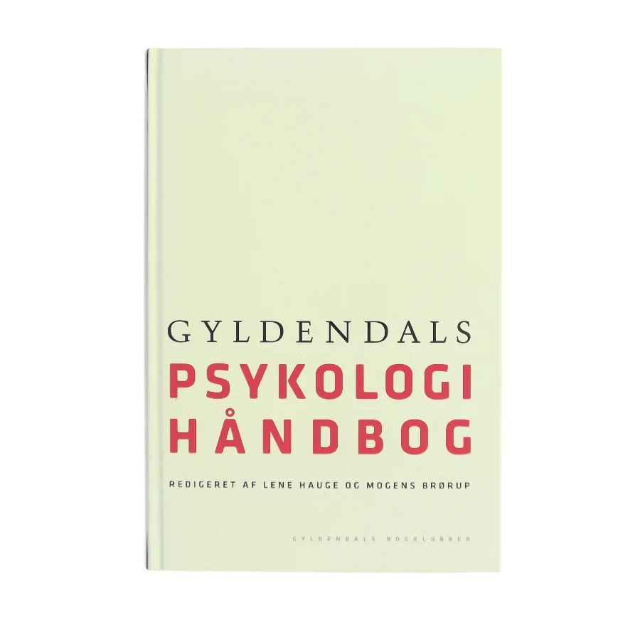 Gyldendals psykologihåndbog (Bog)