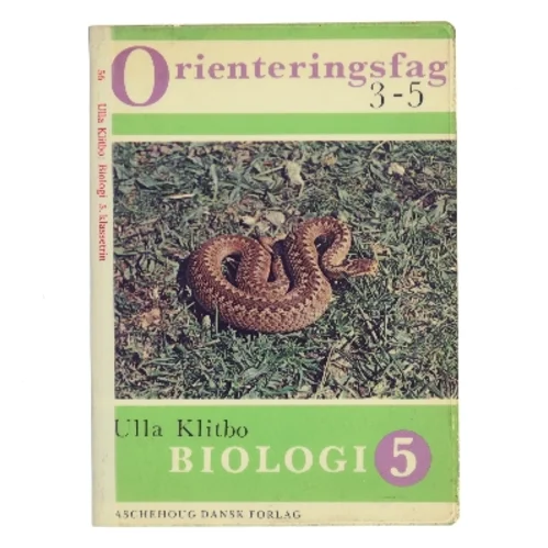 Biologi 5 af Ulla Klitbo (Bog)