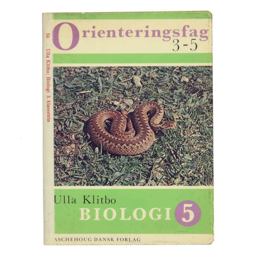 Biologi 5 af Ulla Klitbo (Bog)