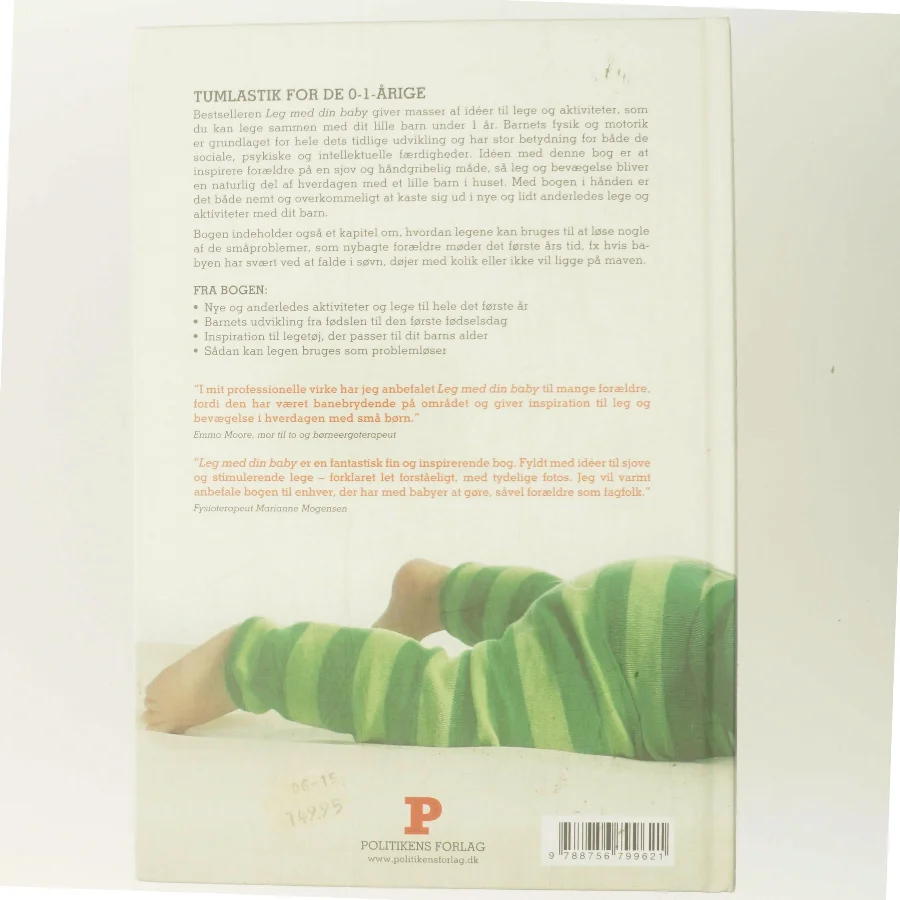 Leg med din baby : 0-12 måneder af Lone Spliid (Bog)