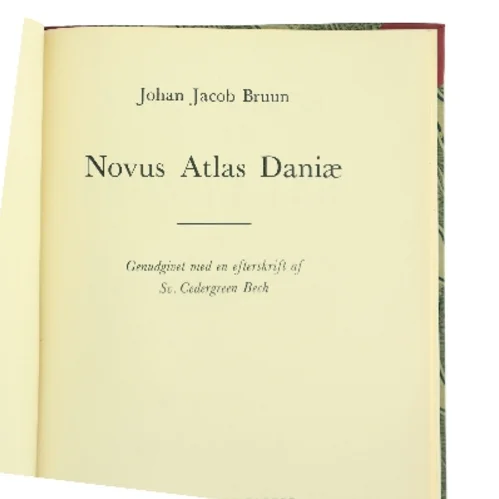 Novus Atlas Daniæ af Johan Jacob Bruun (Bog)