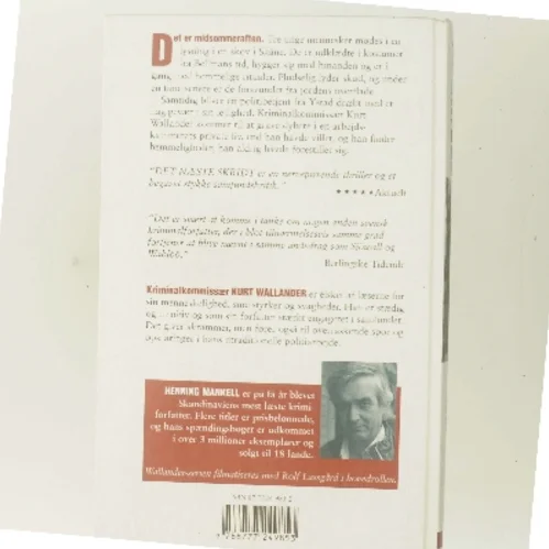 Det næste skridt af Henning Mankell (Bog)