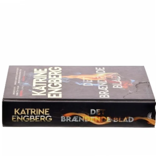 Det brændende blad af Katrine Engberg (Bog)