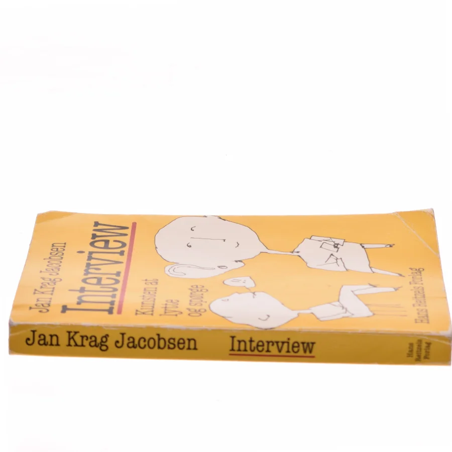 Interview : kunsten at lytte og spørge af Jan Krag Jacobsen (Bog)