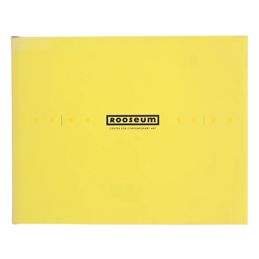 Rooseum Center for Contemporary Art 1988–1998 (Bog)