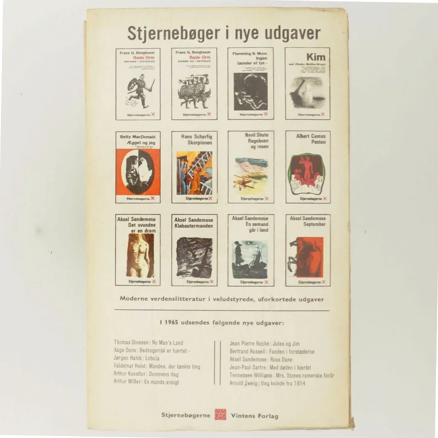Det svundne er en drøm af Aksel Sandemose (Bog)