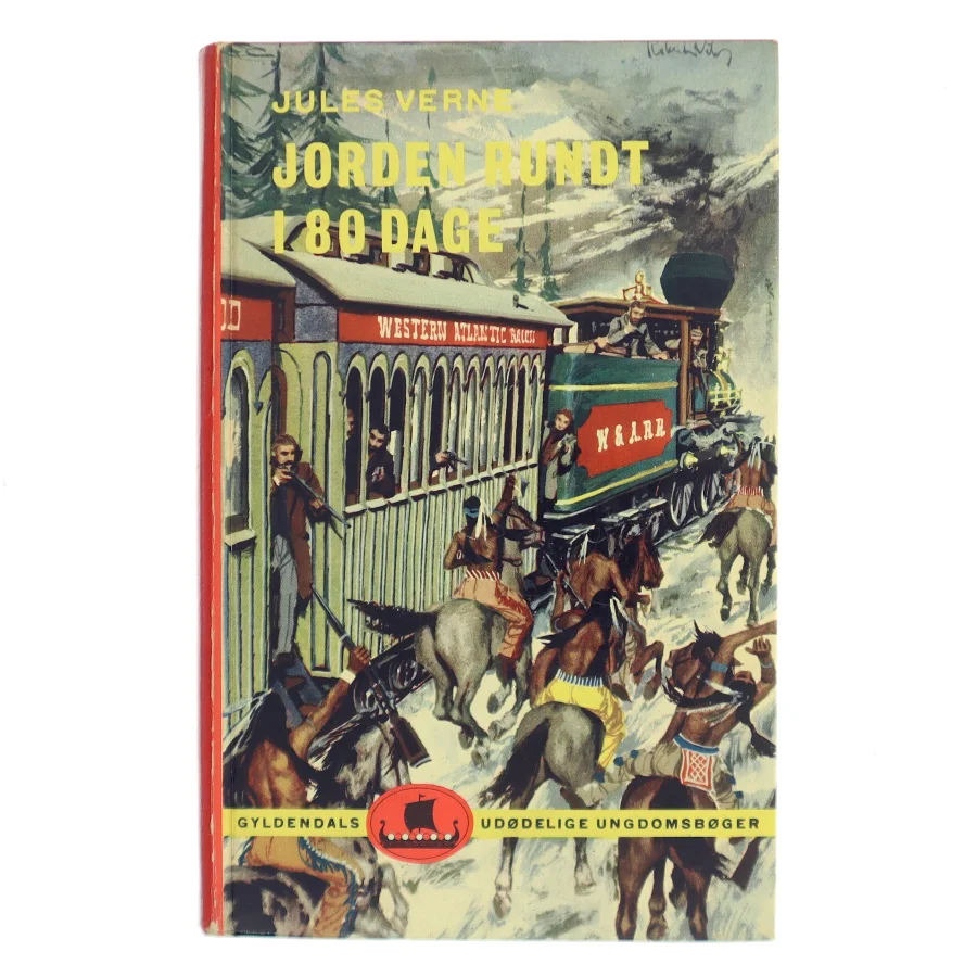 Jorden rundt i 80 dage af Jules Verne (Bog)