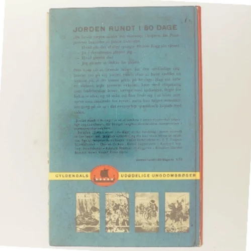 Jorden rundt i 80 dage af Jules Verne (Bog)