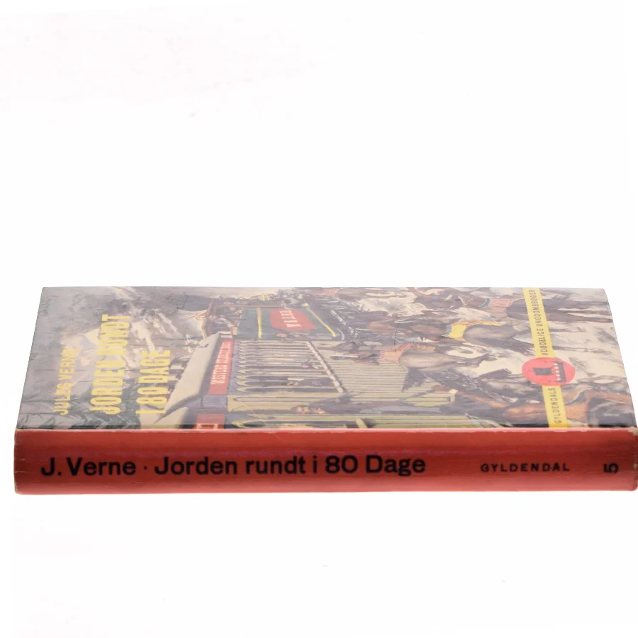 Jorden rundt i 80 dage af Jules Verne (Bog)