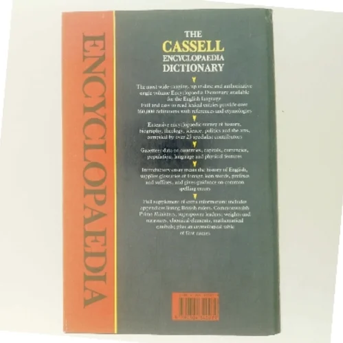 The Cassell Encyclopaedia Dictionary (reference) af Betty Kirkpatrick (Bog)