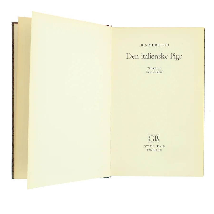 Den italienske Pige af Iris Murdoch (Bog)
