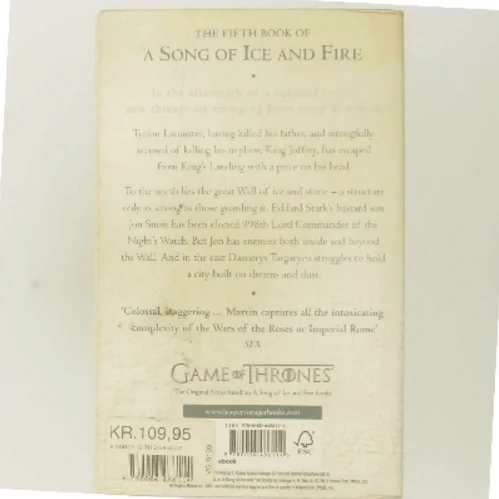 A dance with dragons af George R. R. Martin (Bog)