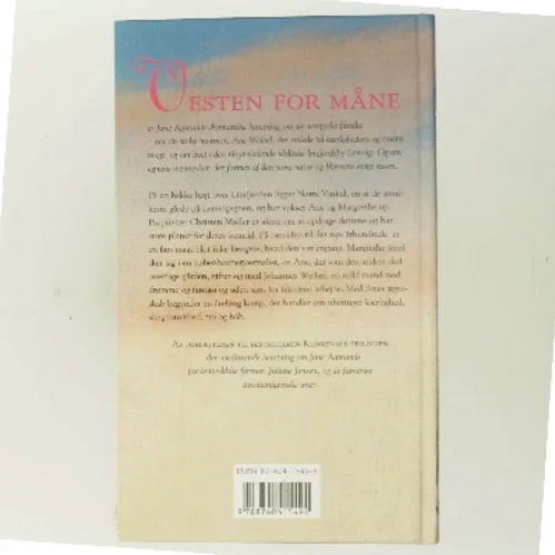 Vesten for måne af Jane Aamund (Bog)